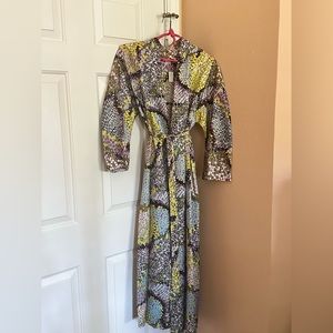 1950s Vintage Eyeful by the Fleums Wrap Robe